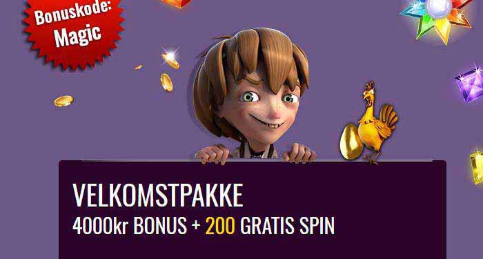 10 gratis spins hver uge i et år - over 500 spins i alt