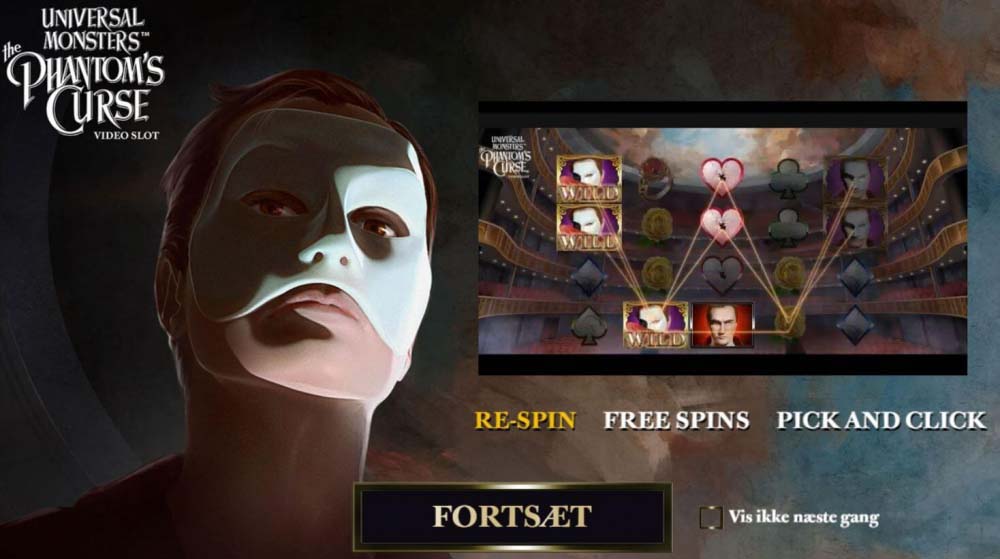 The Phantoms Curse prøv den med solide bonusser fra Danmarks royale casino