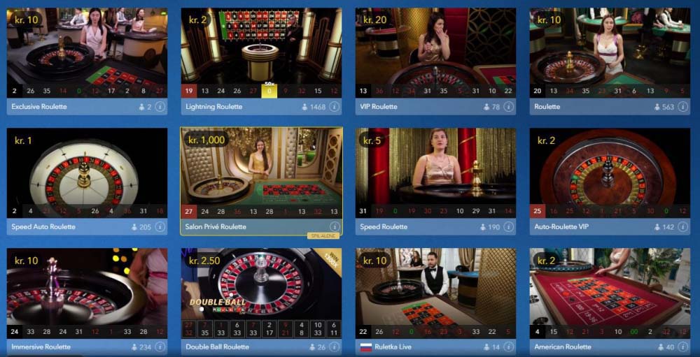 Er det Danmarks største Live Casino? Prøv med 50 kroner ganske gratis