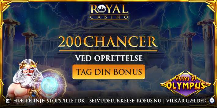 Du kan få over 200 gratis spins ved oprettelse