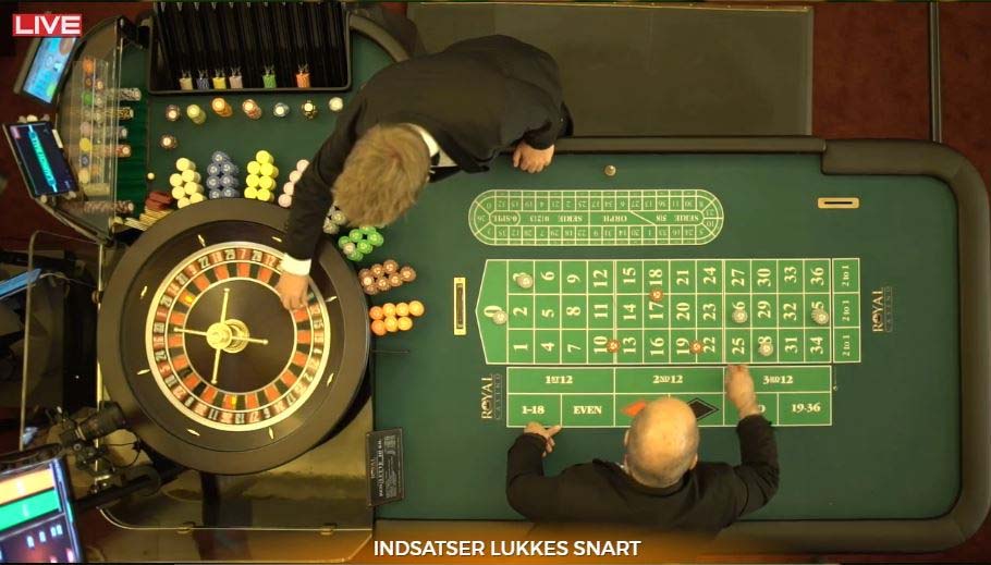 Nu kan du spille Live Roulette hjemme i sofaen