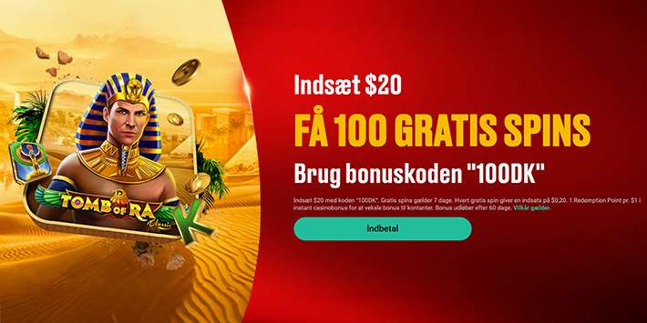 Få 100 gratis spins på PokerStars Casino