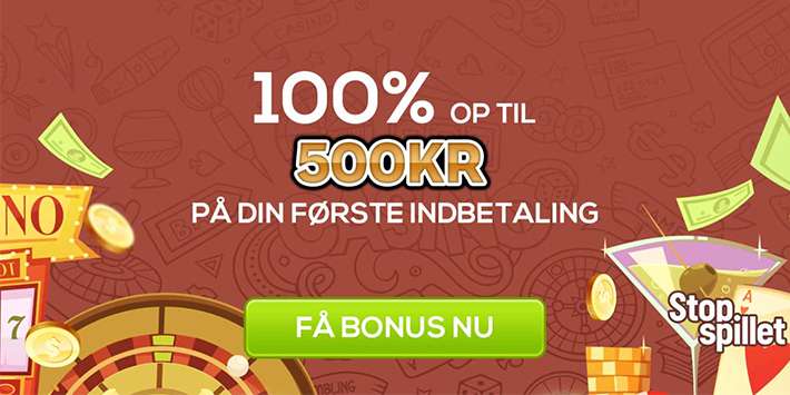 Få 500 kr. casino bonus på Queen Vegas