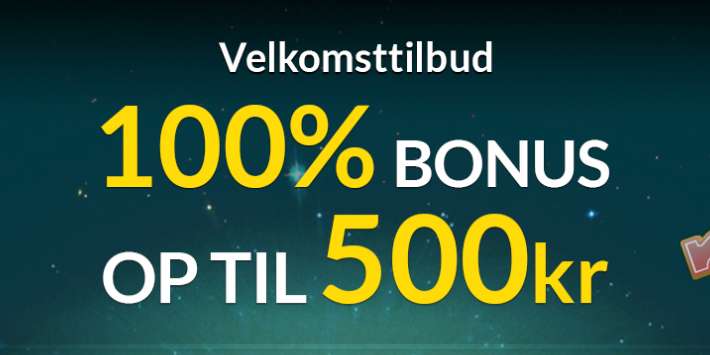 Få 500 kr. bonus på EU Casino