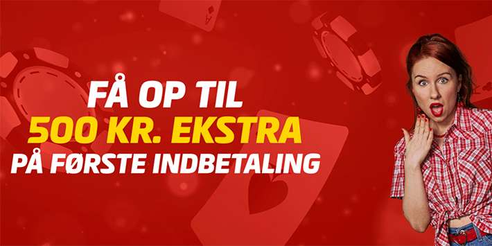 Få 100% casino bonus op til 500 kr. på Bet25