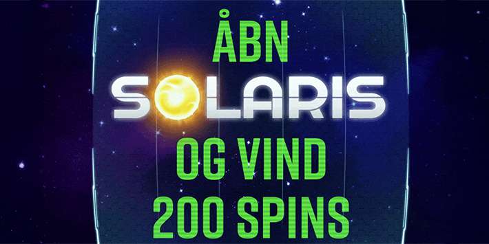 Vind 200 Free Spins på Solaris