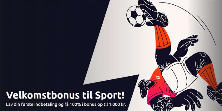 Få 1.000 kr. Bonus til Sport på Betano