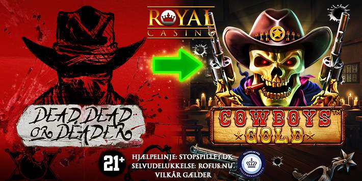 Få 40 Free Spins på Cowboys Gold