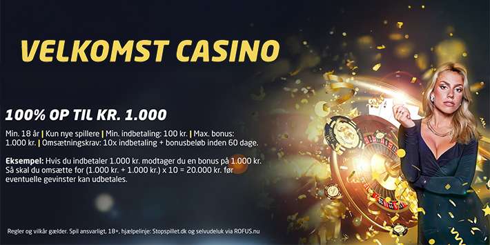 Få 1.000 kr. Casino Bonus på JackpotBet